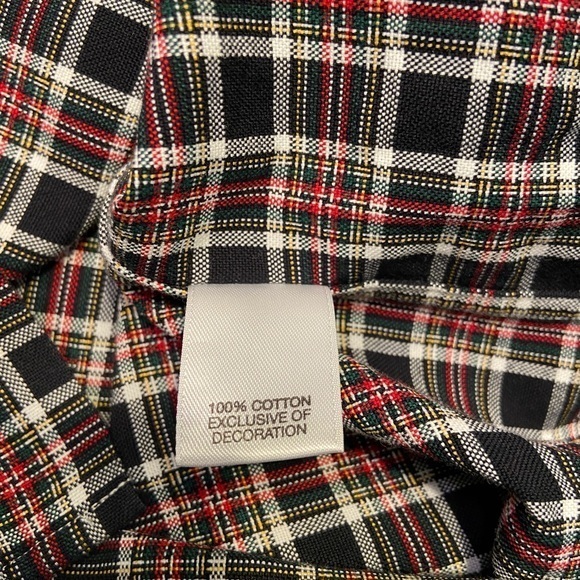 Cremieux Plaid Long Sleeve Button Up, Supima‎ Cotton Shirt, Size Large - Picture 4 of 9